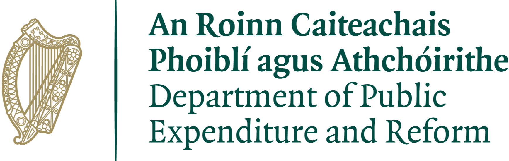 An-Roinn-Caiteachais-Phoibli-Logo